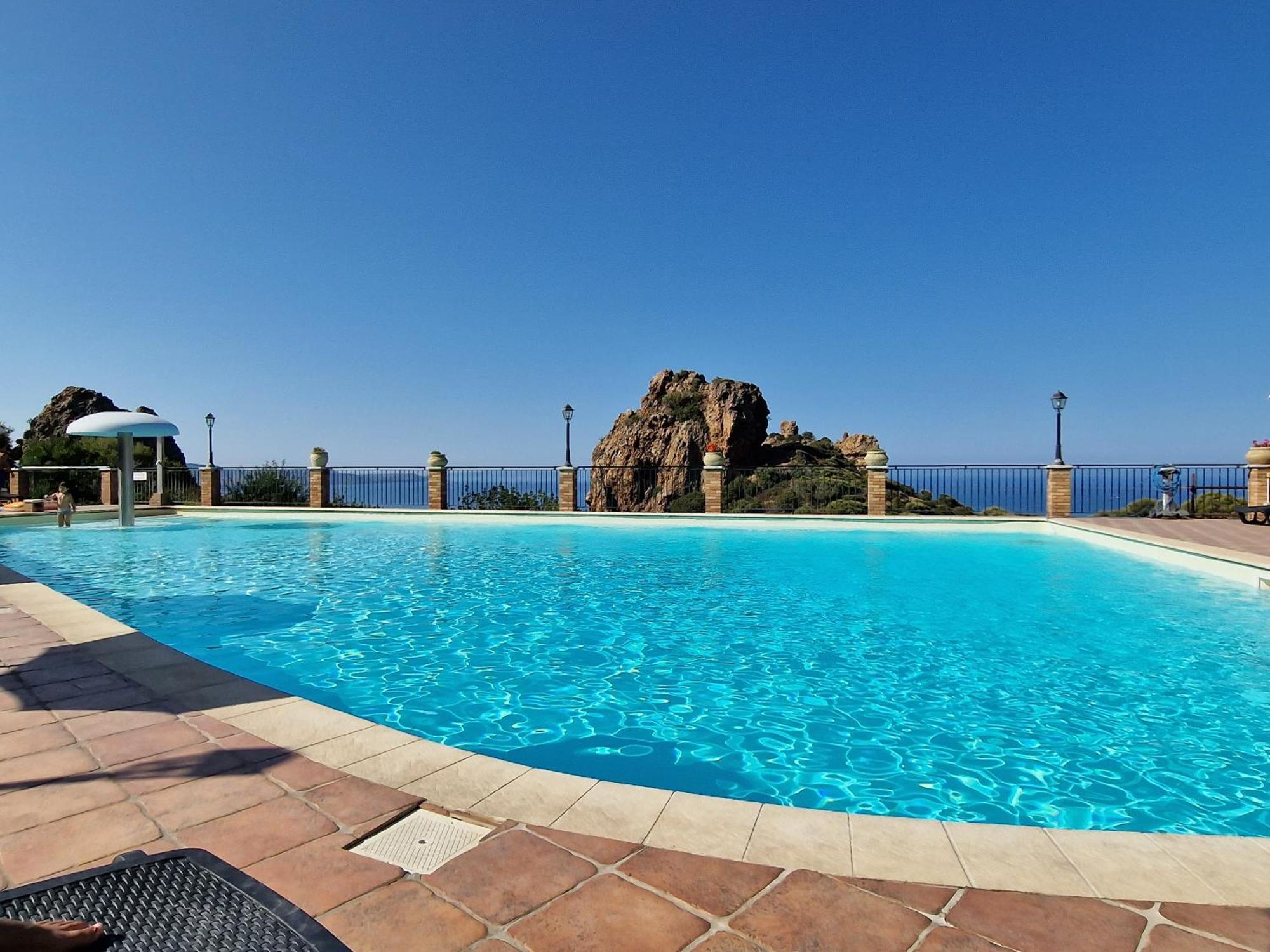 La Perla E Le Conchiglie Tanca Piras Vista Mare Villa Nebida Luaran gambar