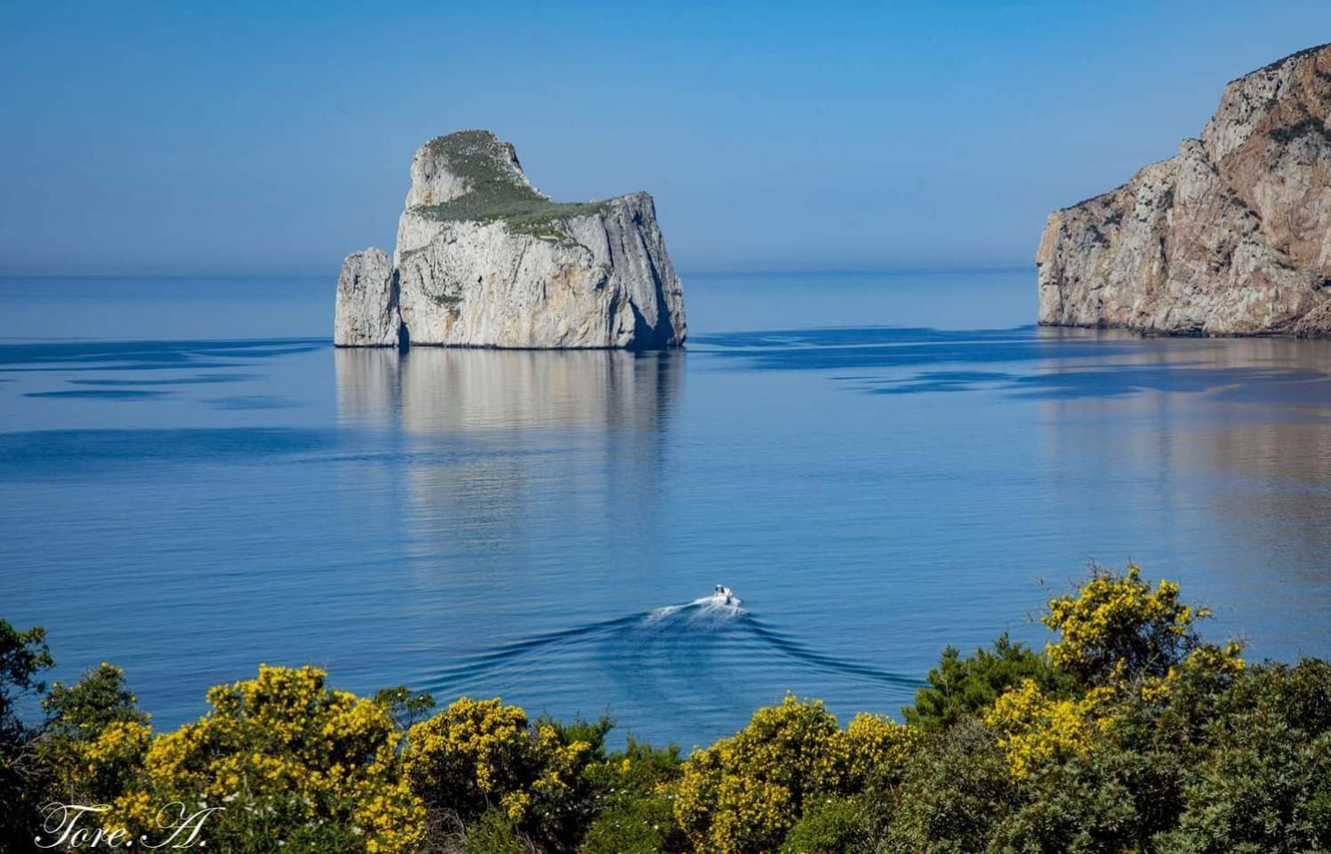 La Perla E Le Conchiglie Tanca Piras Vista Mare Villa Nebida Luaran gambar